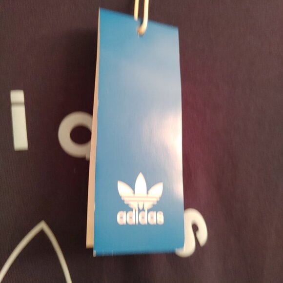 NWT UNISEX YOUTH SIZE LARGE ADIDAS TREFOIL BLUE T-SHIRT - Picture 6 of 10
